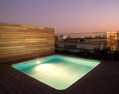 piscina privada del hotel Catalonia Ramblas