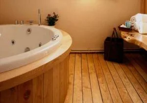 jacuzzi de la casa Aguas del Bosque