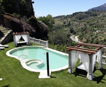 jacuzzi en la habitacion Hostal El Cerro