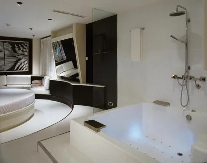 jacuzzi de la Habitación Hotel La França