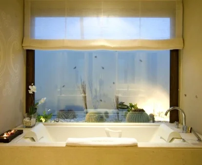 jacuzzi en la habitacion Alondra Villas Lanzarote