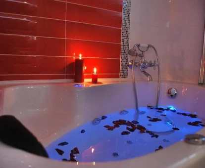 bañera de hidromasaje del Hotel Rural El Jardín