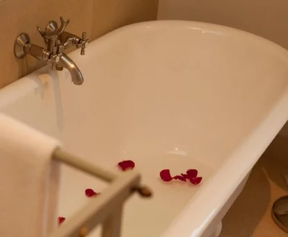 bañera de hidromasaje del hotel