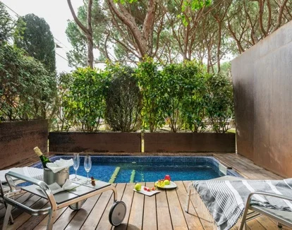 jacuzzi en la habitacion