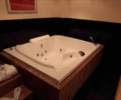 habitacion con jacuzzi Motel Paraiso Lugo