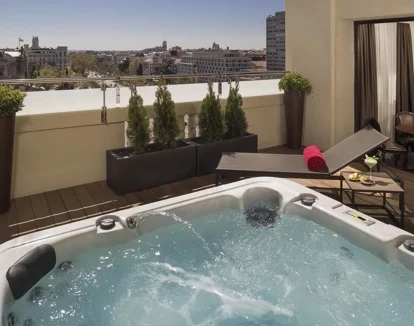 habitacion con jacuzzi Gran Melia Felix Madrid