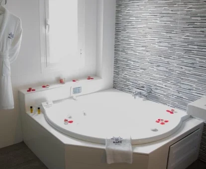 hidromasaje de la habitación Suite Mare Hotel