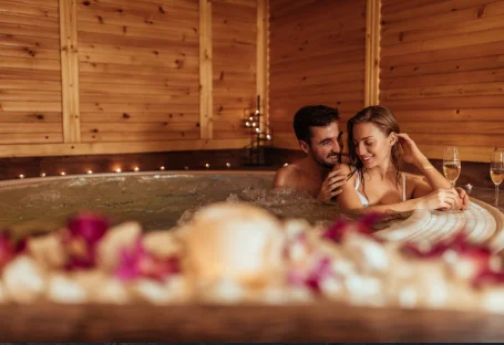 jacuzzi en la habitacion