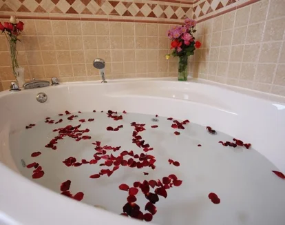 Jacuzzi en la habitación