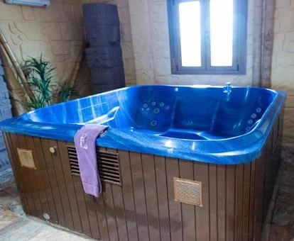 jacuzzi en la habitacion