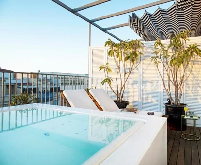 Atico con jacuzzi
