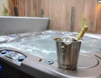 Foto de la bañera de hidromasaje en la .