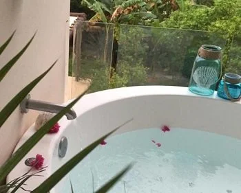 Foto de la Habitación Doble con baño privado externo.