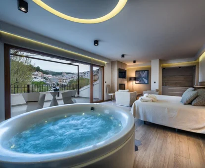 Foto del interior de la Suite Junior.