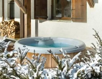 Foto de la la Chalet Superior donde se encuentra la bañera de hidromasaje.