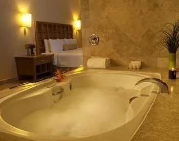 Foto del jacuzzi en la Suite de 1 dormitorio.