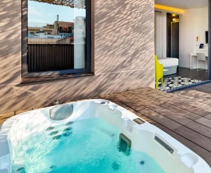 La Suite Junior muy romántica para disfrutar de una noche en pareja.