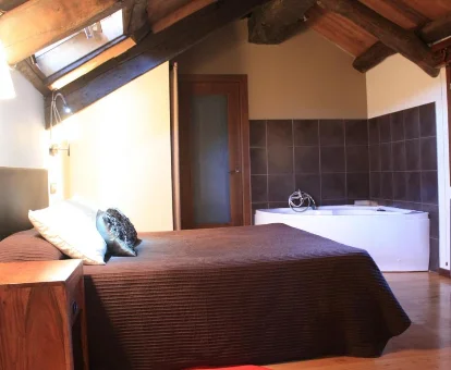 habitacion con jacuzzi