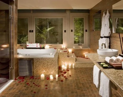 jacuzzi privado de la Suite presidencial
