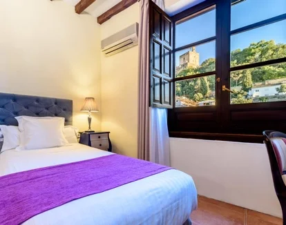 hotel romantico Palacio de Santa Ines en Granada