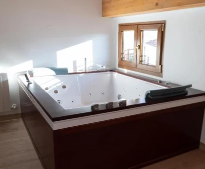 jacuzzi de la casa rural