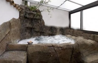 Jacuzzi en la casa rural