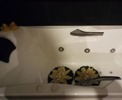 Foto de la habitacion con bañera de hidromasaje