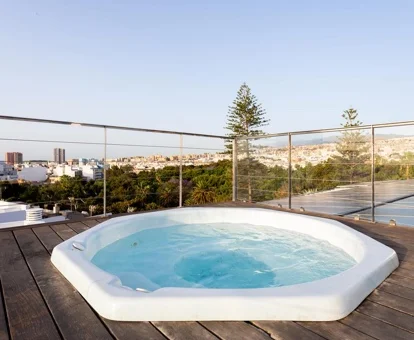 jacuzzi del hotel