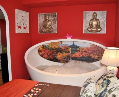 jacuzzi privado apartamento en Madrid