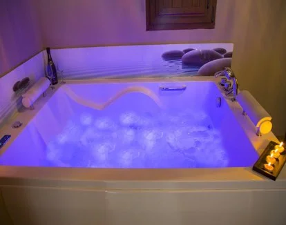 jacuzzi privado de la villa