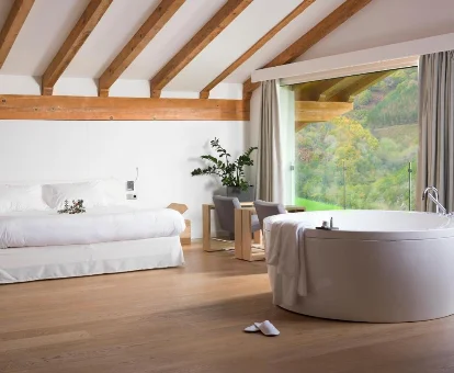 habitacion con jacuzzi