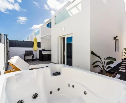 jacuzzi privado del apartamento