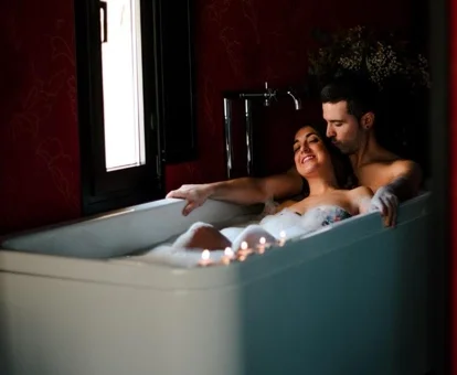 Suite romántica con jacuzzi en Vizcaya