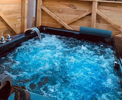 jacuzzi privado de la suite