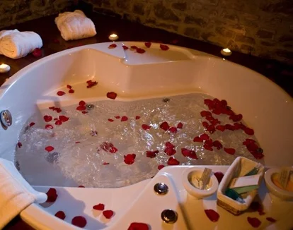 Jacuzzi privado Hotel Mas Albereda