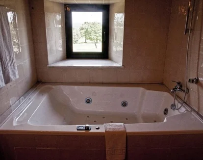 Jacuzzi en la habitación