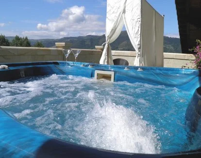 jacuzzi de la terraza