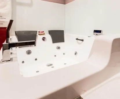 jacuzzi privado del hotel Pazo de Pena