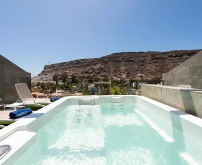 jacuzzi privado en la terraza