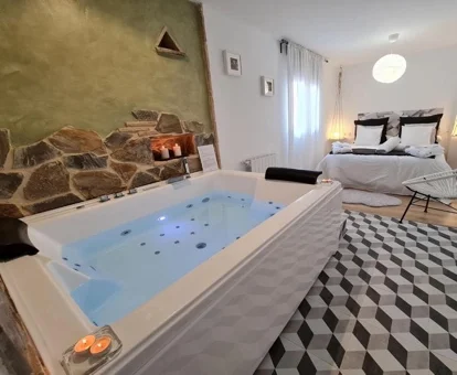 jacuzzi privado de la casa