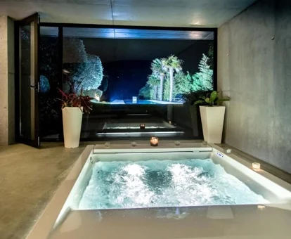 jacuzzi de la villa