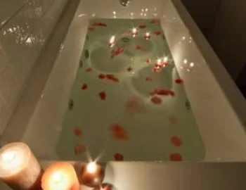 Foto del jacuzzi en la Habitación Doble Superior.