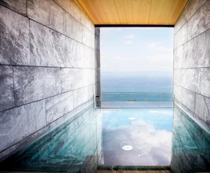 piscina privada hotel Akelarre