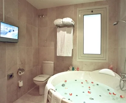 Foto del interior de la Habitación Deluxe.