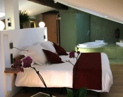habitacion suite con jacuzzi