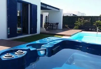 villa con jacuzzi