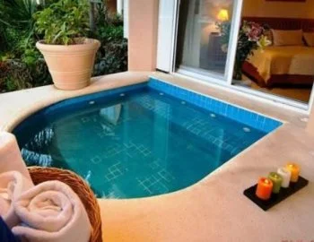 El Apartamento de 2 dormitorios y foto de la bañera de hidromasaje que puedes disfrutar.