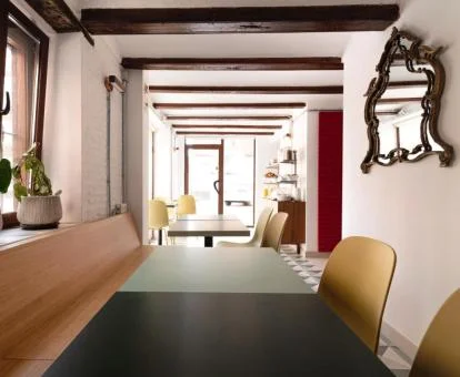 Una de las acogedoras zonas comunes del hotel.
