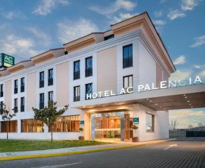 Edificio de este hotel con encanto con modernas instalaciones.