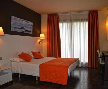 Una de las agradables habitaciones de este acogedor hotel boutique.